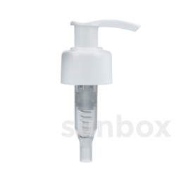 Dosificadora Branca Lisa 24/410 Tube 230mm (30% PCR)
