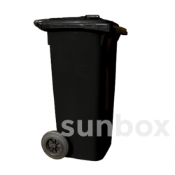 240L preto container without pedal