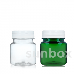 Frasco para comprimidos de 60ml Tampa Articulada