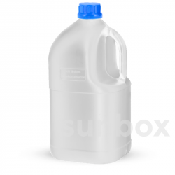 Garrafa Redonda de 5000ml para Líquidos UN-X