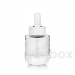 Frasco Vidro Transparente 30ml 