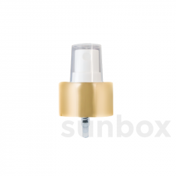 Pulverizador 24/410 Branco Dourado Fosco