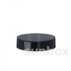Tampa Preto para Boião Vidro 50ml