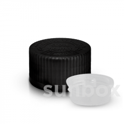 Conta-gotas 28/410 Segurança para crianças Preto