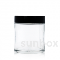 Boião Vidro Transparente 125ml